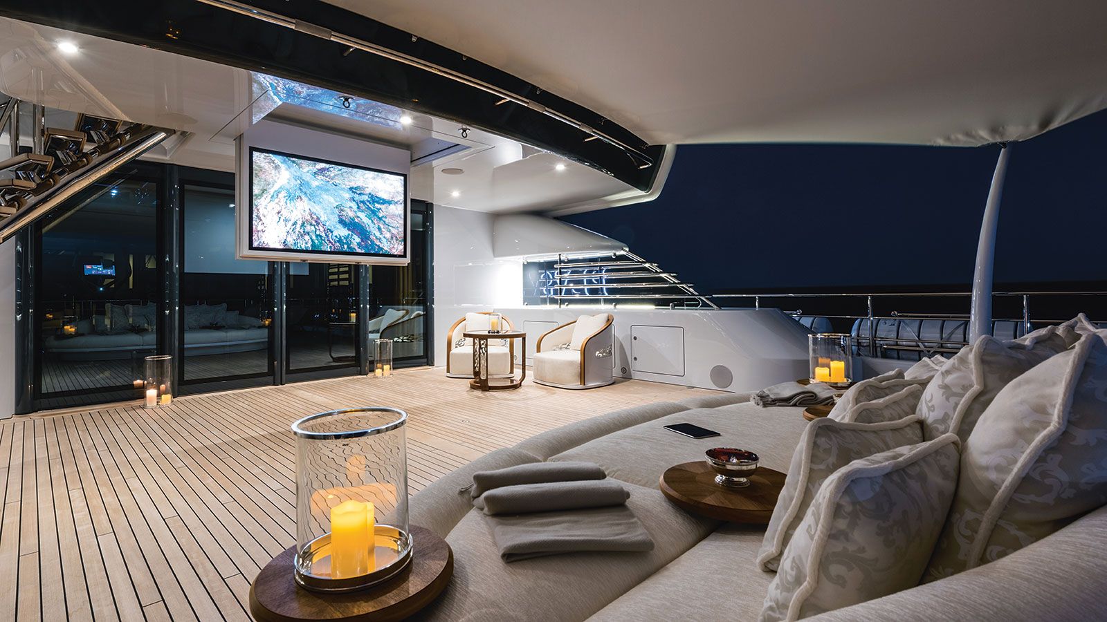 Yacht AV entertainment systems